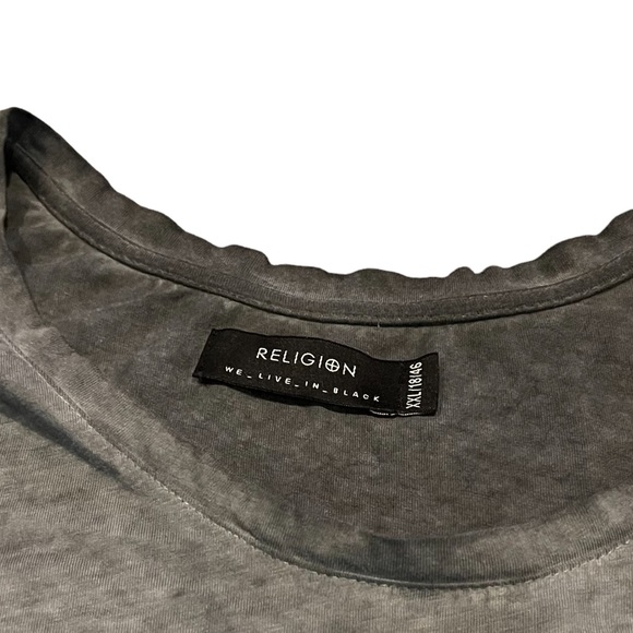 RELIGION Tshirt size XXL with skeleton - Picture 4 of 6